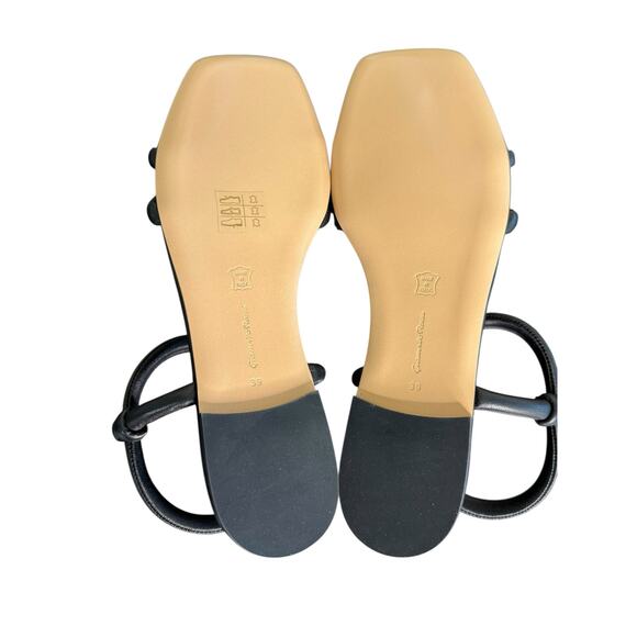 Gianvito Rossi NIB Juno 05 Flat Sandals in Black Size 39 - Picture 10 of 10